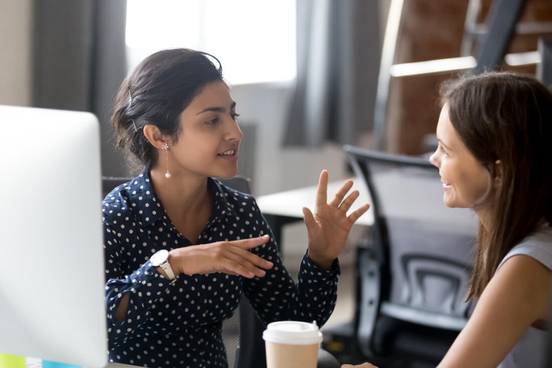 communicating in the office