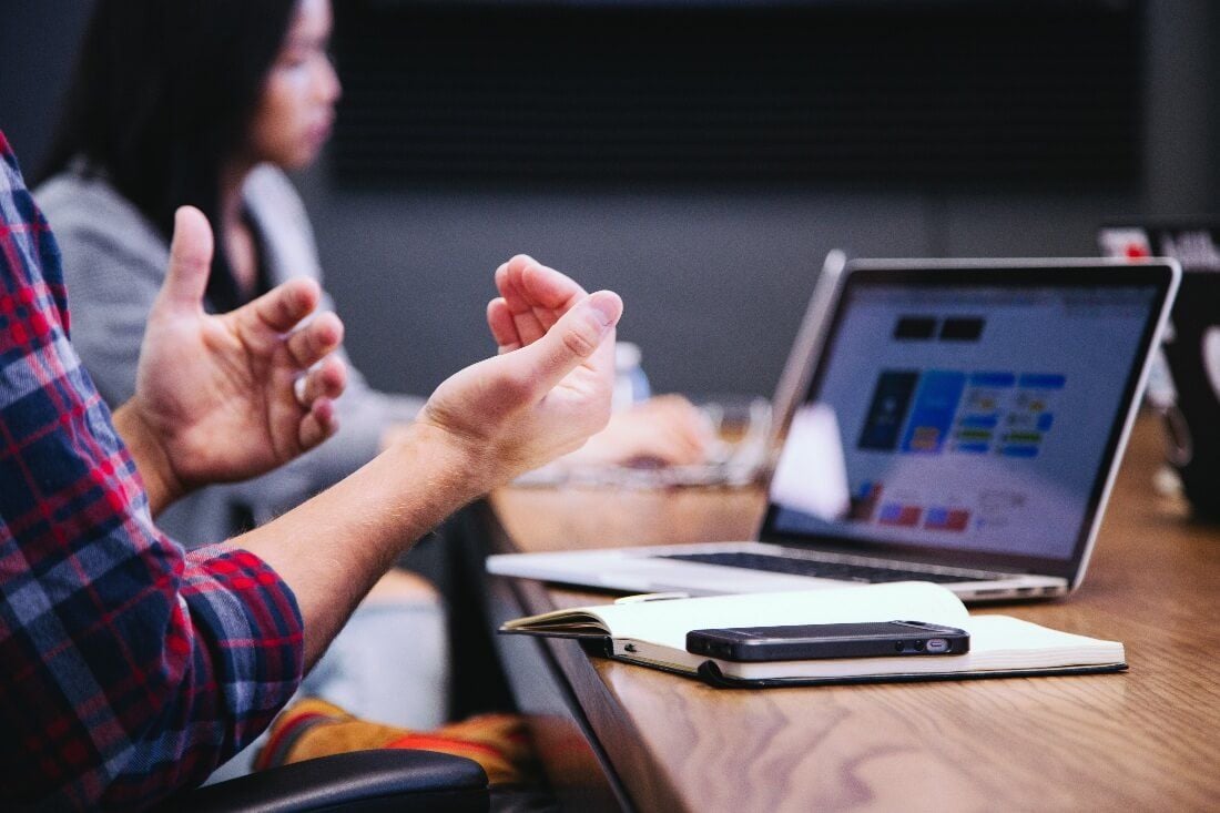 communicating with people who are remote when in the office